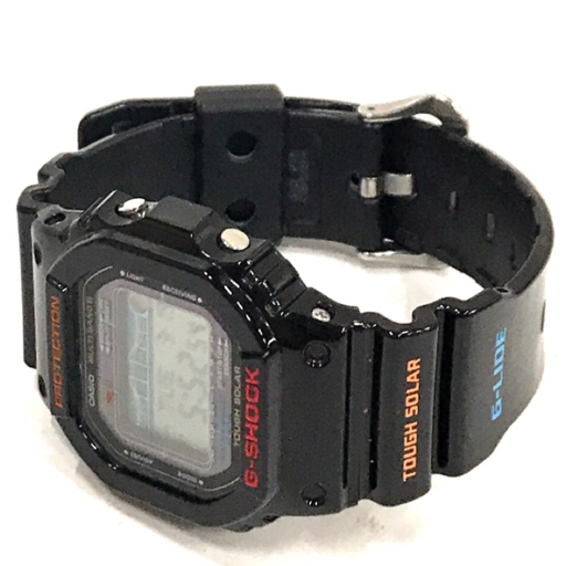 カシオ 電波 腕時計 G-SHOCK GWX-5600 G-LIDE スクエア デジタル MULTI BAND 6 タフソーラー メンズ 稼働 CASIO_画像5