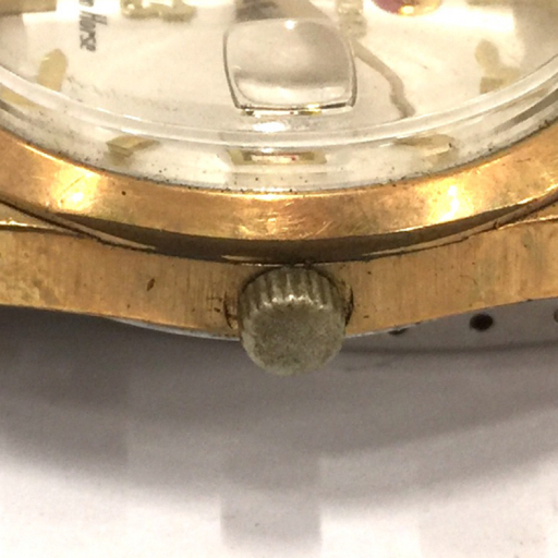 ラドー ゴールデンホース デイト 自動巻 オートマチック 腕時計 シルバーカラー文字盤 稼働品 社外ブレス QR035-198_画像2