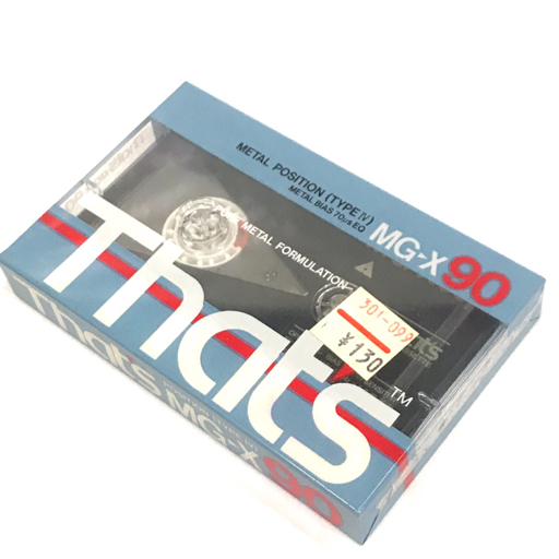太陽誘電 MG-X 90 カセットテープ 音楽用品 未開封 計4点 まとめ セット TAIYO YUDEN QR035-70_画像4