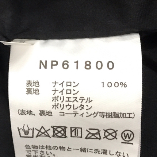 美品 ザ ノースフェイス サイズ M マウンテンジャケット NP61800 ナイロン メンズ アウター ブラック 黒の画像5