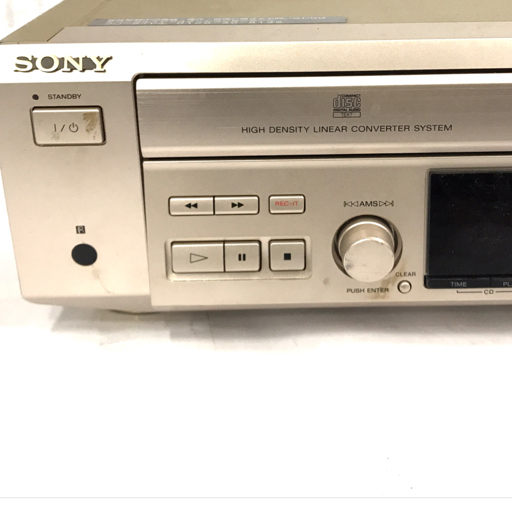 SONY Sony MXD-D3 COMPACT DISC MINIDISC DECK CD player MD recorder audio equipment Junk 