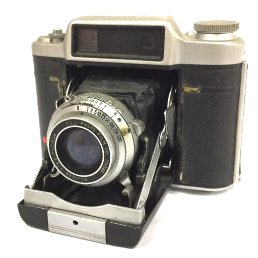 FUJI SUPER FUJICA-6 1:3.5 7.5cm 75mm 蛇腹カメラ フィルムカメラ マニュアルフォーカス QX035-34_画像1