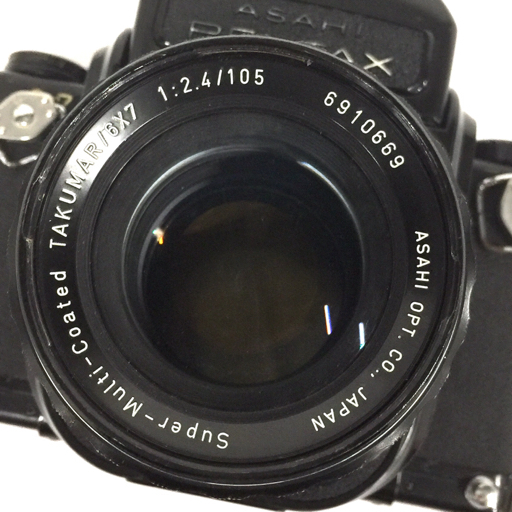1円 PENTAX 6X7 Super-Multi-Coated TAKUMAR 6X7 1:2.4 105mm 中判カメラ フィルムカメラ レンズ L051602-1_画像2