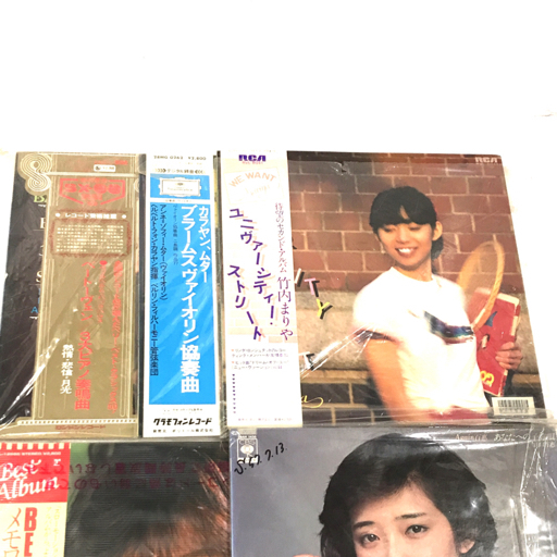 1円 Again百恵 あなたへの子守唄 山口百恵 レコード 他 BEST AKINA メモワール 中森明菜 等 計5点 セット A11119_画像2