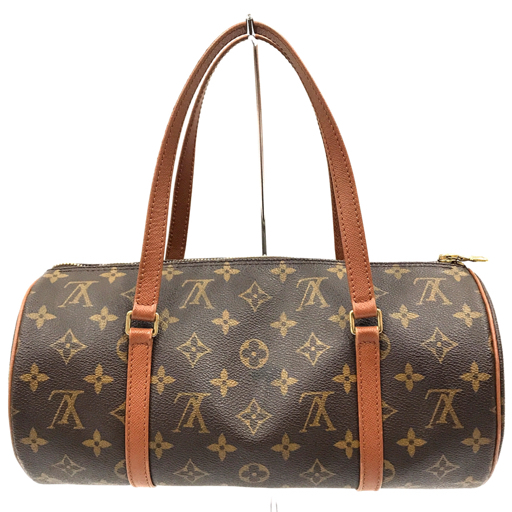 ルイヴィトン M51385 モノグラム パピヨン30 ハンドバッグ ファスナー開閉 ブラウン系 LOUISVUITTON QG035-60_画像2