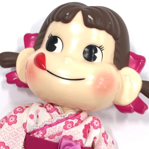 ペコちゃん 人形 浴衣 高さ24.5cm フィギュア peco QG035-71の画像5