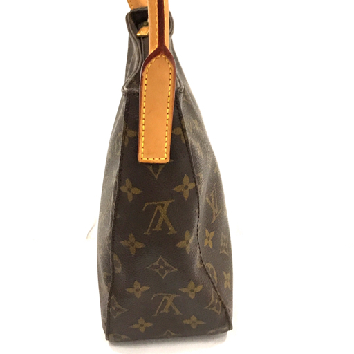 ルイヴィトン モノグラム M51146 ルーピングMM ワンショルダーバッグ レディース LOUIS VUITTON QG035-147_画像4