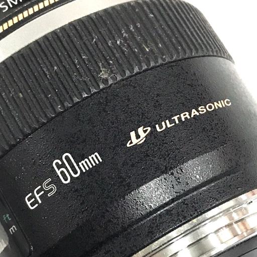 1円 Canon MACRO LENS EF-S 60mm 1:2.8 USM カメラレンズ EFマウント オートフォーカス_画像6