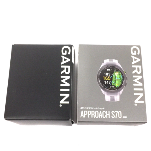 1円 美品 GARMIN Approach S70 GPSゴルフナビ ゴルフウォッチ 42mm 通電確認済み ガーミン アプローチ_画像10