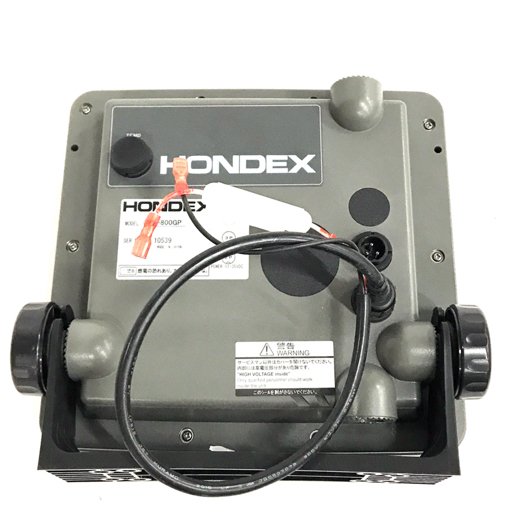 HONDEX PS-800GP GPS 魚群探知機 ホンデックス 魚探 付属品有り QR035-312の画像8