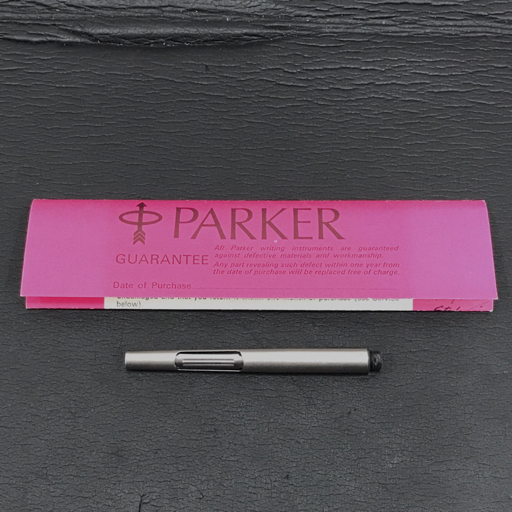 パーカー 万年筆 ペン先 585 字幅 F カートリッジ・コンバーター両用式 全長約13cm 文房具 PARKER QX035-21_画像9