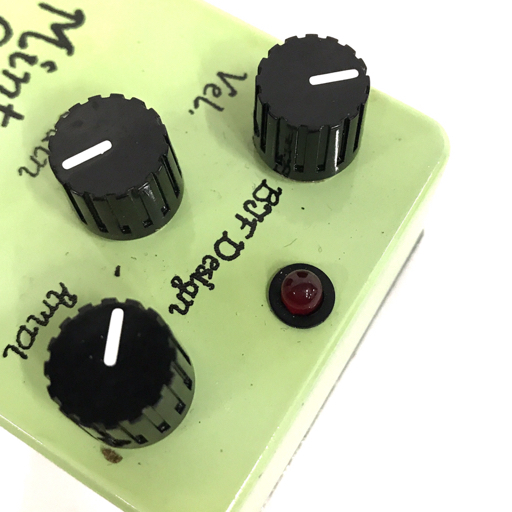 1円 BearFoot Guitar Effects ベアーフット・ギターエフェクツ Mint Green Mini Vibe エフェクター 通電動作確認済の画像5