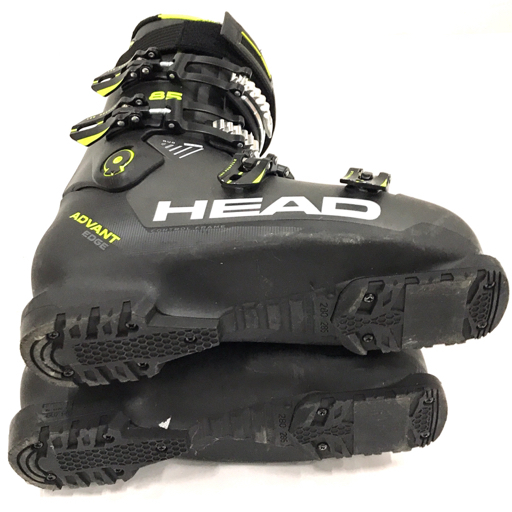 1円 ヘッド サイズ 28-28.5cm ADVANT EDGE 85 スキーブーツ 靴 メンズ ブラック×イエロー系 黒×黄系 HEAD 現状品の画像5