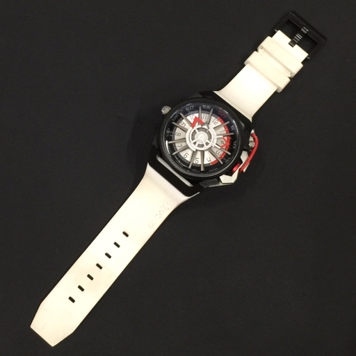 マッツカート R.I.M 自動巻 オートマチック 腕時計 メンズ 稼働品 ビッグフェイス 純正ベルト ファッション小物の画像7
