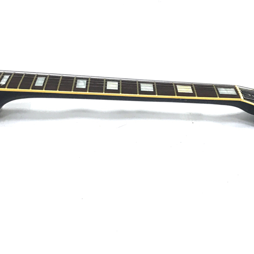 グレコ EG-600 レスポールタイプ エレキギター ブラック 弦楽器 ハードケース付 GRECO_画像3
