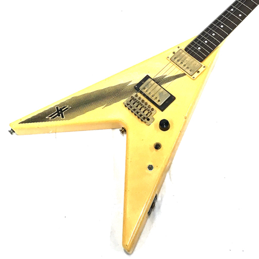 アリアプロII XXデラックス フライングVタイプ エレキギター 弦楽器 AriaproⅡの画像2