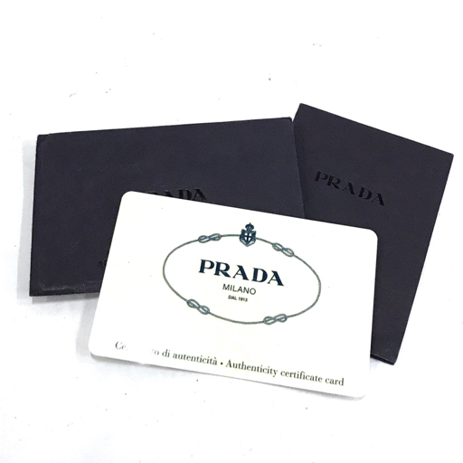 1円 プラダ ナイロン ワンショルダーバッグ かばん 鞄 ベージュ シルバー金具 PRADA_画像10