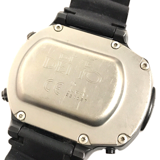 Bism ビーイズム DIVE DEMO NITROX ダイブコンピューター デジタル 腕時計 本体 通電確認済の画像8