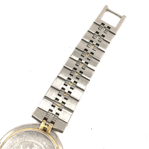 エルメス プロフィール デイト クォーツ 腕時計 メンズ アイボリー文字盤 純正ブレス ファッション小物 HERMESの画像5