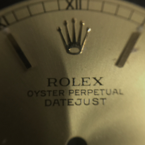 ロレックス 腕時計用 文字盤 オイスターパーペチュアル デイトジャスト GDカラー パーツ 部品 ROLEX_画像3