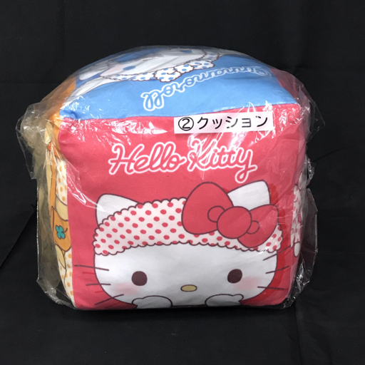 サンリオ 当たりくじ クッション / パンケーキメーカー / トートバッグ / ポーチ / プラマグカップ 等 グッズ セットの画像2