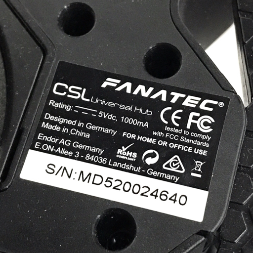 1円 FANATEC ClubSport Pedals V3 Wheel Base V2.5 含む レースゲーム アクセサリー セットの画像5