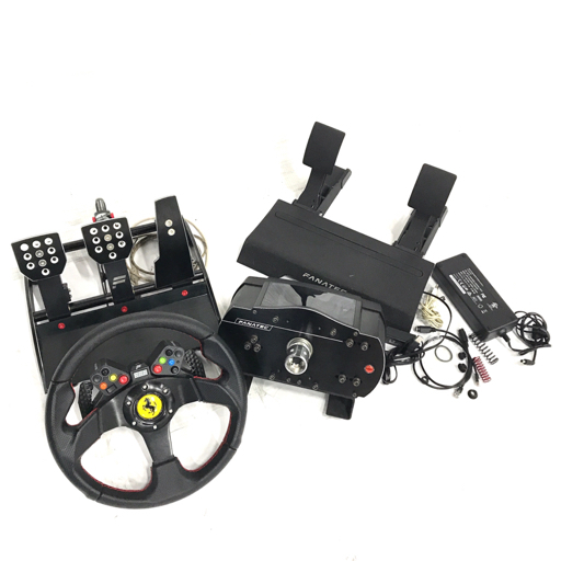 1円 FANATEC ClubSport Pedals V3 Wheel Base V2.5 含む レースゲーム アクセサリー セットの画像1