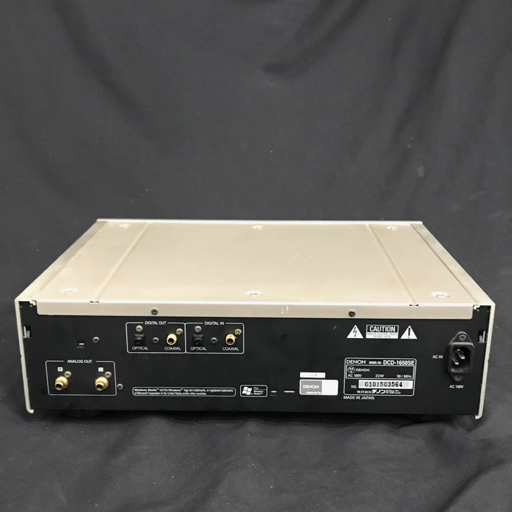 DENON DCD-1650SE SACDプレーヤー オーディオ機器 動作確認済みの画像7