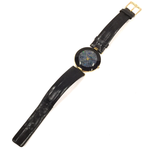 デルビナ クォーツ 腕時計 レディース ブルー系文字盤 未稼働品 ファッション小物 DELVINA_画像4