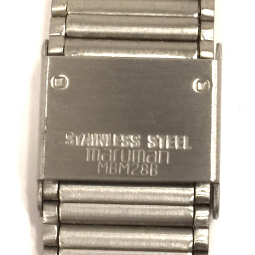 セイコー クォーツ 腕時計 メンズ 2220-0520 ホワイト文字盤 未稼働品 社外ブレス ファッション小物 SEIKOの画像7