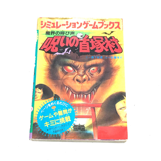 シュミレーションゲーム 妖怪の館 魔王からの招待状 他 さまよえる宝島 大海賊の亡霊 等 本 ブック 計4点 セットの画像4