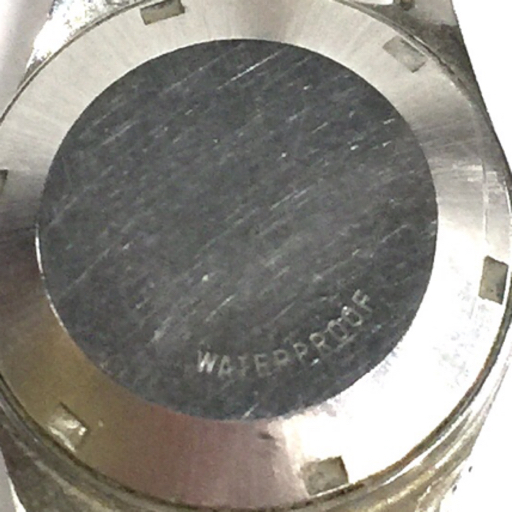 オメガ ジュネーブ デイト 自動巻 オートマチック 腕時計 レディース シルバーカラー文字盤 稼働品 社外ベルトの画像2