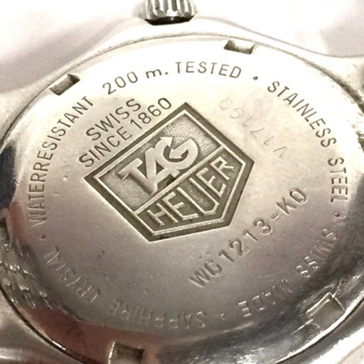  TAG Heuer Professional Date quartz wristwatch 200m boys size not yet operation goods original breath TAG Heuer