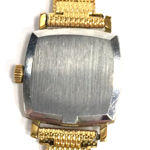 オメガ ジュネーブ 手巻き 機械式 腕時計 レディース ゴールドカラー 稼働品 社外ブレス ファッション小物 OMEGA_画像2