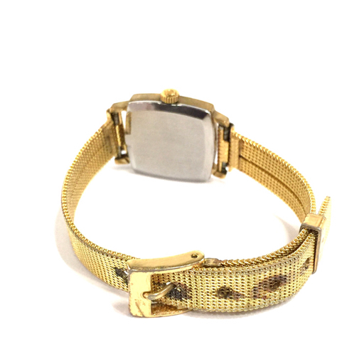 オメガ ジュネーブ 手巻き 機械式 腕時計 レディース ゴールドカラー 稼働品 社外ブレス ファッション小物 OMEGA_画像4