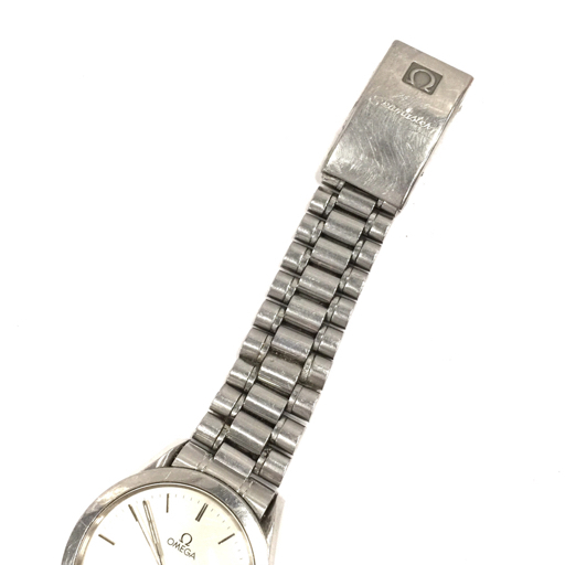 オメガ 自動巻 オートマチック デイト 腕時計 メンズ 不動品 シルバーカラー文字盤 不動品 ジャンク品 OMEGAの画像5