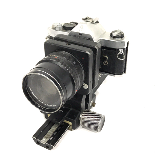 PENTAX MX KONICA Macro-HEXANON AR 105mm F4 一眼レフ フィルムカメラ QR035-5_画像1