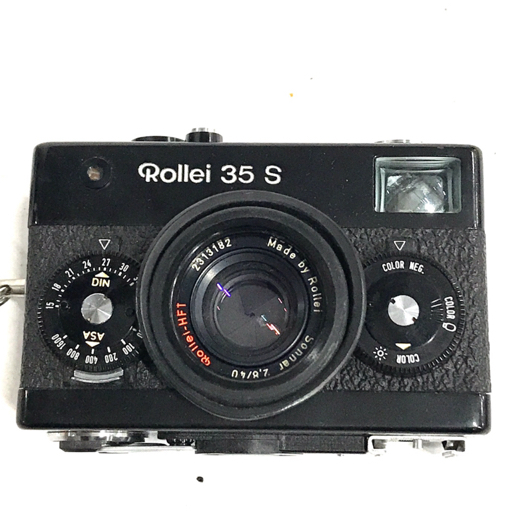Rollei 35 S Sonnar 2.8/40 Rollei-HFT compact film camera Rollei 