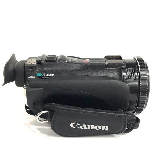 Canon XA10 HD デジタルビデオカメラ ハンドル付き 通電確認済み QG092-42_画像9