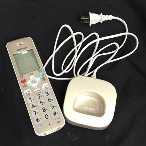 SHARP JD-AT95 デジタルコードレス電話機 JD-KT520 子機 セット 動作確認済 シャープの画像7