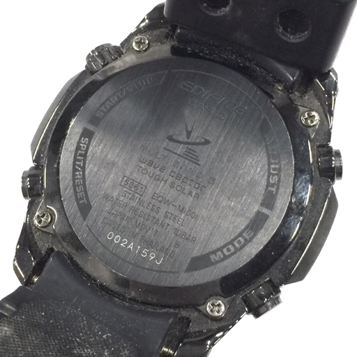 カシオ エディフィス ウェーブセプター 腕時計 EQW-M1001 メンズ ブラック文字盤 ファッション小物 未稼働品_画像2