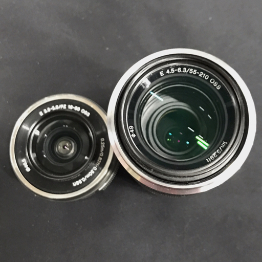 1 jpy SONY a6000 ILCE-6000 E 3.5-5.6/PZ 16-50 OSS E 4.5-6.3/55-210 OSS mirrorless single-lens digital camera L091656