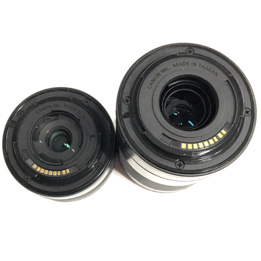 1円 CANON EOS M3 EF-M 15-45mm 1:3.5-6.3 STM 55-200mm 1:4.5-6.3 IS STM ミラーレス一眼 デジタルカメラ L091850の画像9
