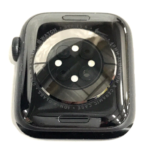 1円 Apple Watch Nike Series 6 GPSモデル 40mm M00X3J/A A2291 スペースグレイ スマートウォッチ 本体の画像3