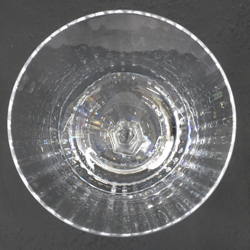 バカラ ミルニュイ ワイングラス クリスタルガラス サイズ約8×19cm 他 SAINT LOUIS 含 グラス 計2点 セット_画像4
