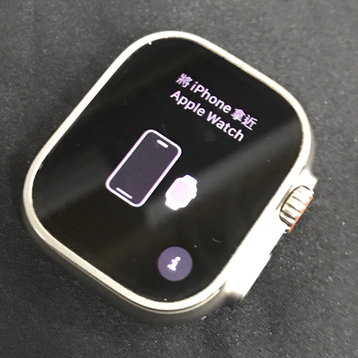 1円 Apple Watch Ultra 49mm GPS+Cellularモデル MQFL3J/A A2684 スマートウォッチ 本体の画像1