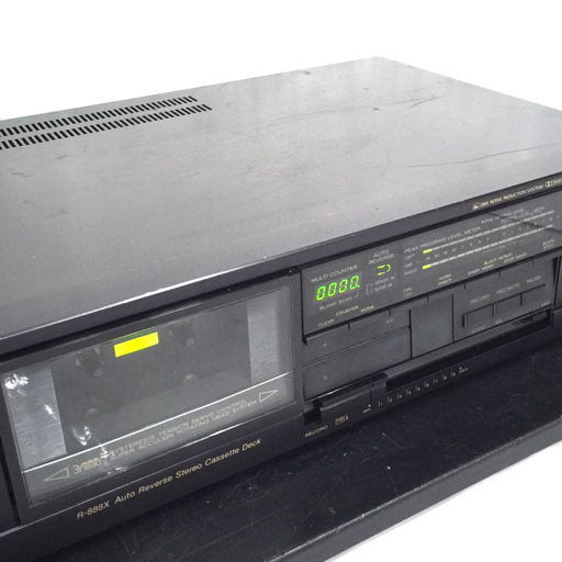 TEAC R-888X カセットデッキ 通電確認済み ティアック オーディオ機器_画像3
