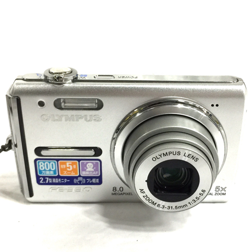 OLYMPUS FE-330 コンパクトデジタルカメラ 通電確認済み オリンパス_画像2