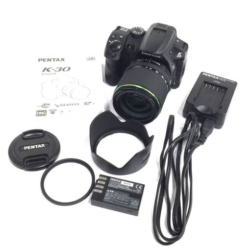 1円 PENTAX K-30 SMC PENTAX-DA 1:3.5-5.6 18-135mm ED AL デジタル一眼レフカメラ レンズ L021107の画像1