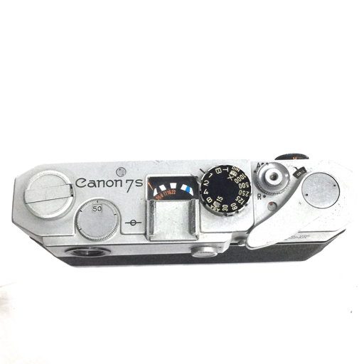 1円 Canon 7s LENS 50mm F1.8 レンジファインダー フィルムカメラ レンズ L111808_画像4